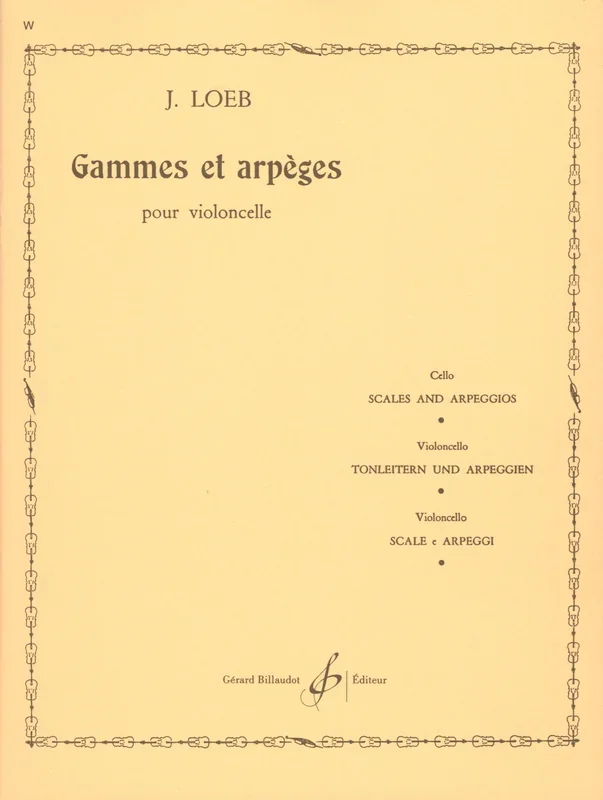 Loeb: Cello Scales and Arpeggios
