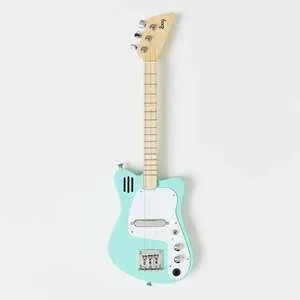 Loog Mini Electric 3-String Guitar for Kids – Green