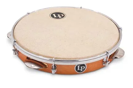 LP 10″ Wood Pandiero Natural Head