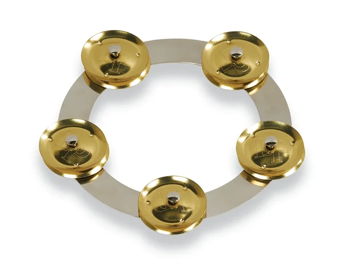 LP 6″ Tambo-Ring – Stainless Steel with Brass Jingles