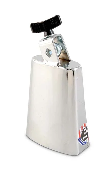 LP Chrome Black Beauty Cowbell 5″ (1/2″ Mount)