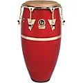 LP Galaxy Fiberglass Fausto Cuevas III Signature Conga, Arena Red With Gold Hardware 11.75 in.