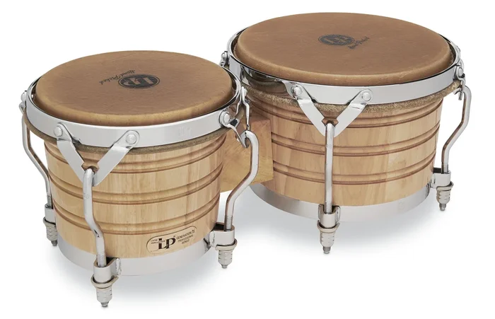 LP Generation III Traditional 7.25″/9″ Bongo Oak Natural Chrome