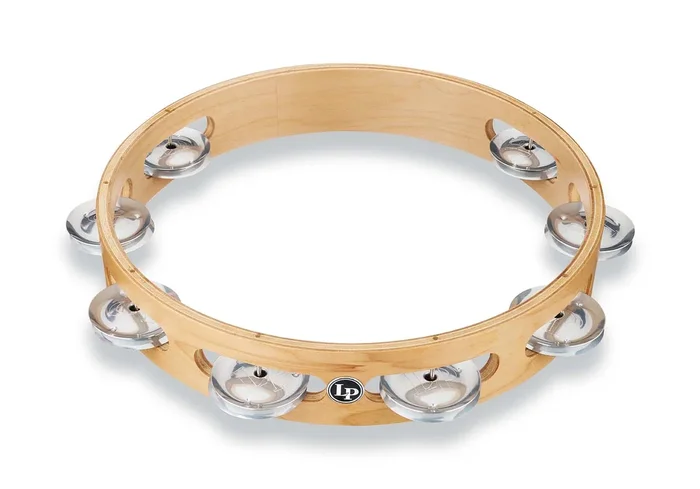 LP Pro 10″ Single Row Tambourine – Aluminum