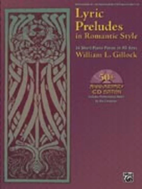 Lyric Preludes In Romantic Style Book/CD