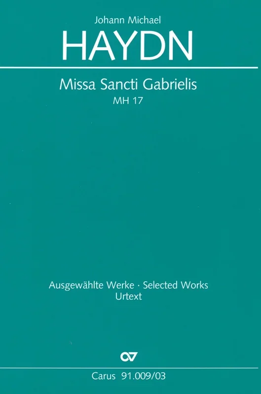 M. Haydn: Missa Sancti Gabrielis, MH 17