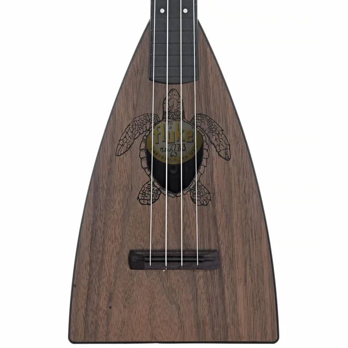 Magic Fluke Company Fluke Ukulele, Tenor, Honu Turtle Design with Cinch Sack