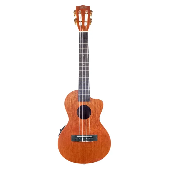 Mahalo Java Series Tenor Ukulele – Cutaway Electric Acoustic (Vintage Natural)