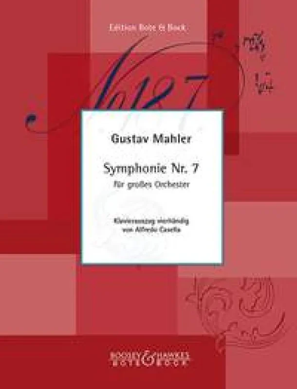 Mahler: Symphony No. 7 (arr. for piano 4-hands)