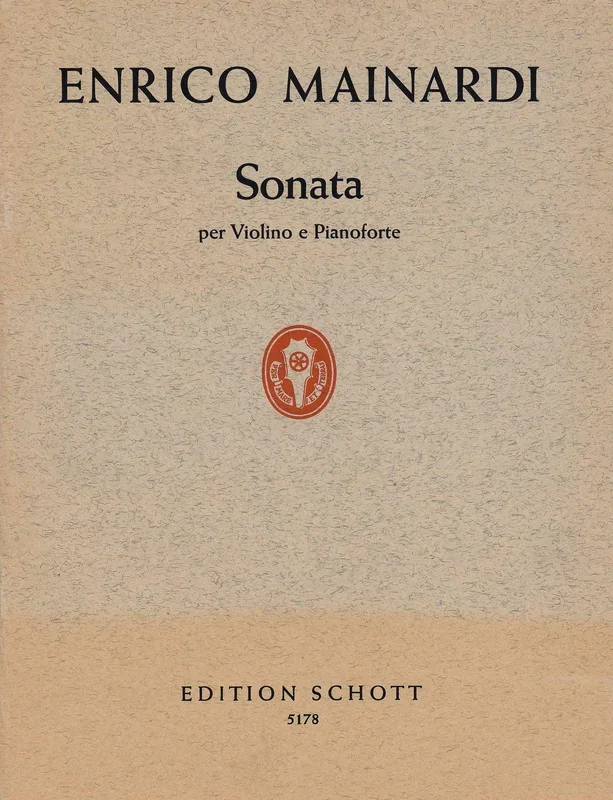 Mainardi: Violin Sonata