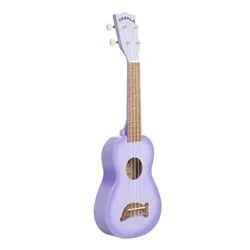 Makala MK-SD/PLBURST Dolphin Soprano Ukulele – Purple Burst