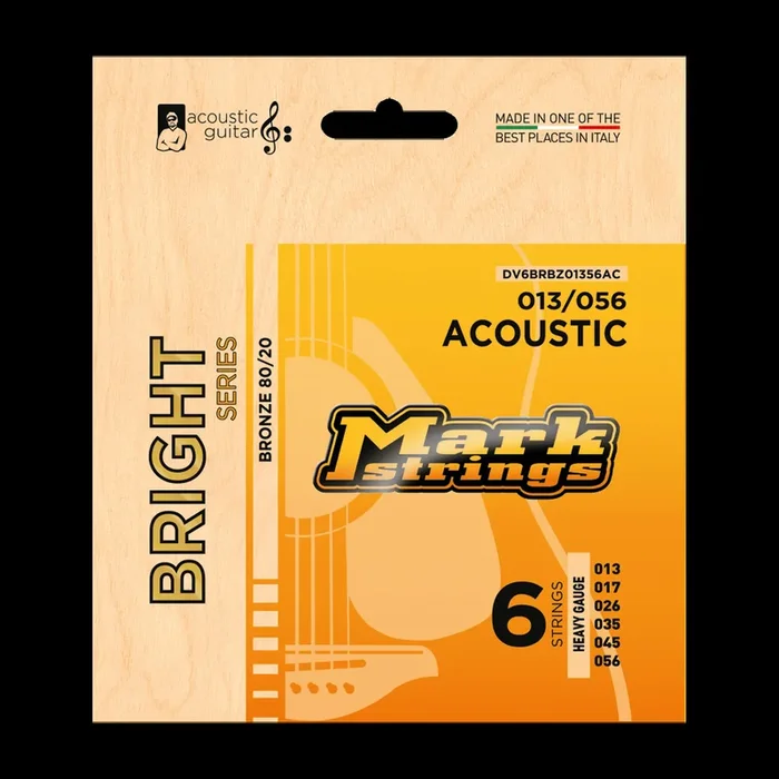 Markbass Bright Series 80/20 Bronze 13/56 Acoustic Guitar Set