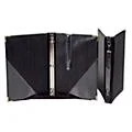 Marlo Plastics Premium Choral Folder 7-3/4 x 11 Octavo Size with 3-Ring Binder – Black Standard