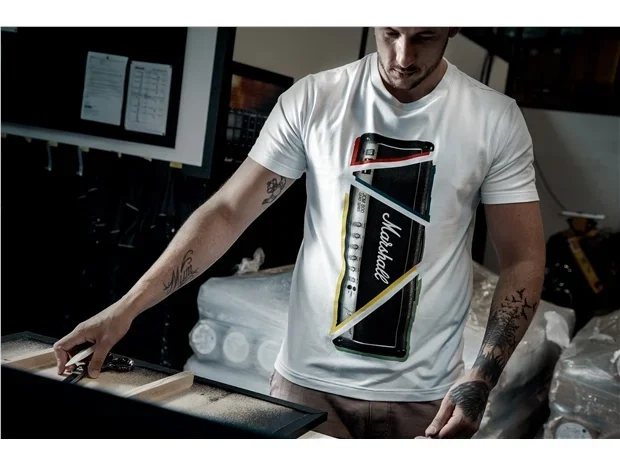 Marshall : SHRT-00481: Amp Splitter T Shirt Medium