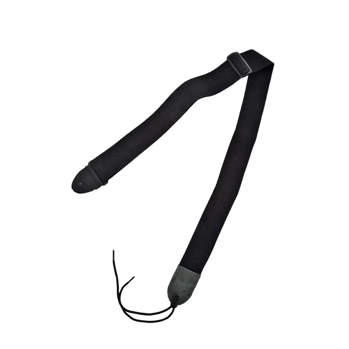Martin Cotton Weave Pickholder Guitar Strap, Black