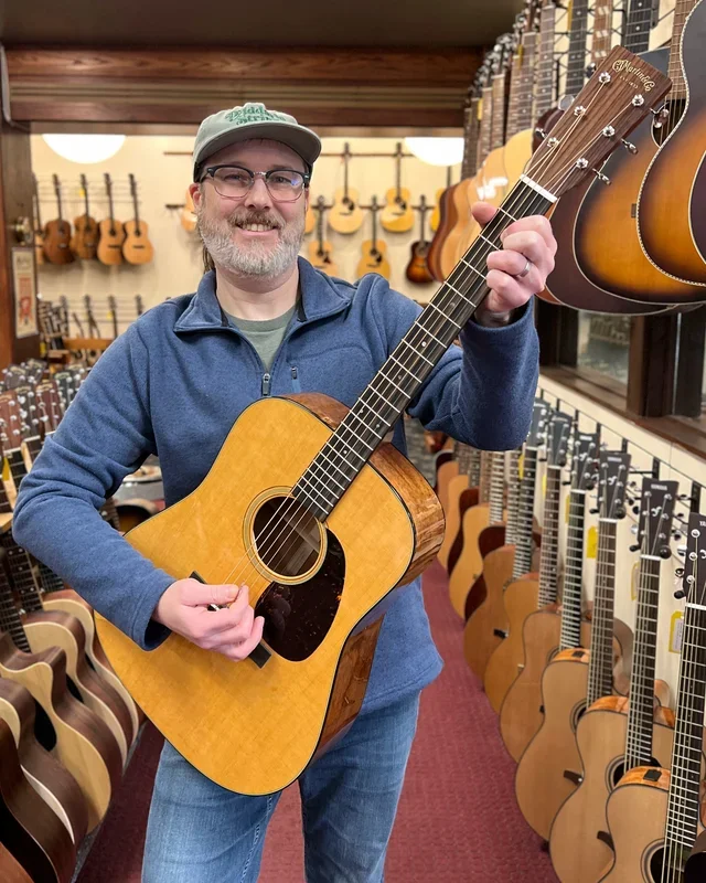 Martin D-18 Guitar & Case