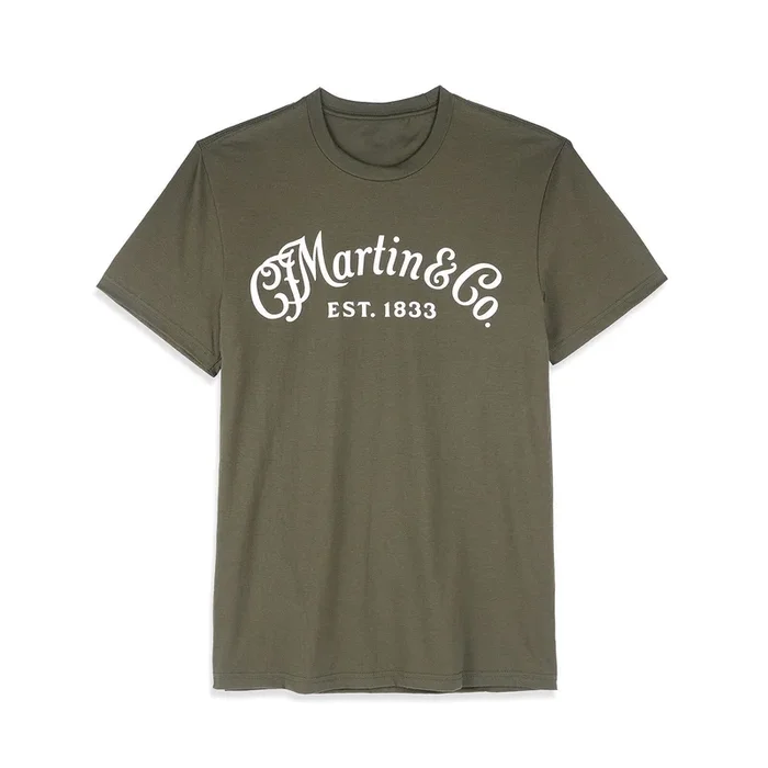 Martin Logo T-Shirt – Olive Green