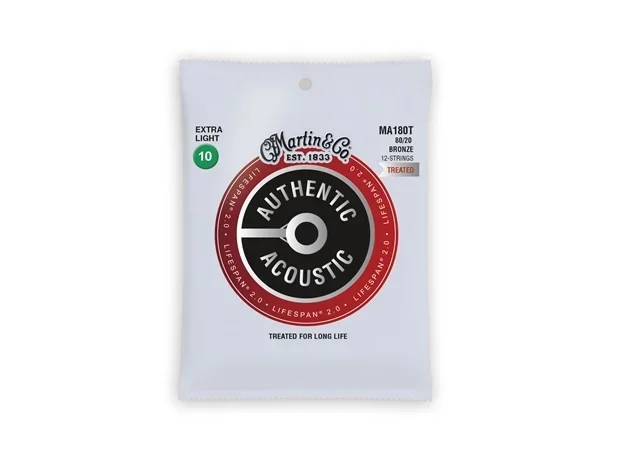 Martin Strings : Martin Authentic Treated 12 Stg XL 11-47 80/20