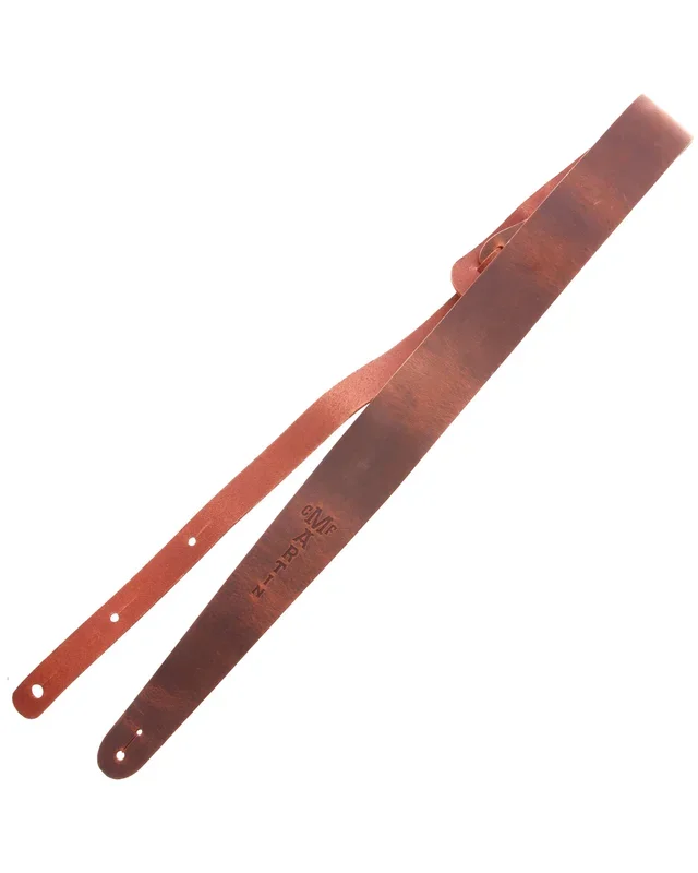 Martin Vintage Leather Guitar Strap, Brown