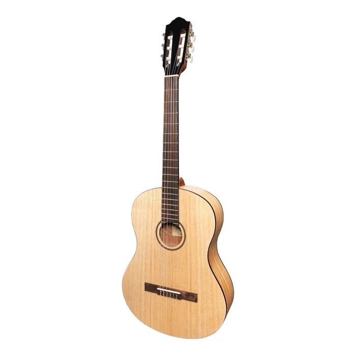 Martinez ‘Slim Jim’ Full Size Student Classical Guitar with Built In Tuner (Mindi-Wood)