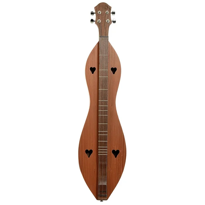 McSpadden Ginger 3/4 Size Walnut & Redwood Lap Dulcimer & Gigbag Shopworn