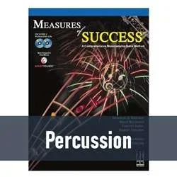 Measures of Success Concert Band Method – Percussion (Book 1)