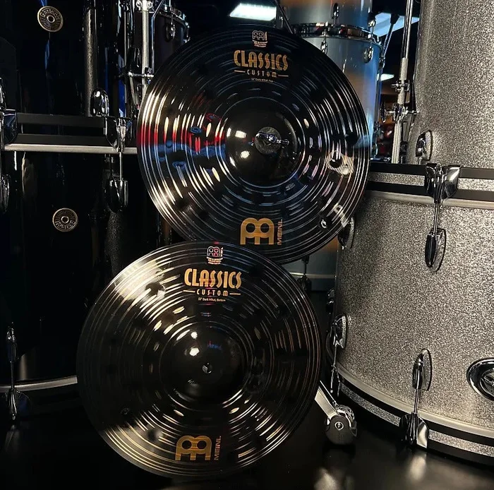 Meinl 13 ” Classic Custom Dark Hi Hats CC13DAH