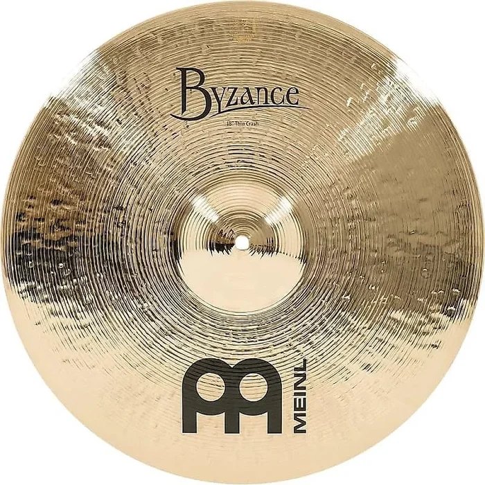 Meinl Byzance Brilliant B18TC-B 18 ” Thin Crash Cymbal
