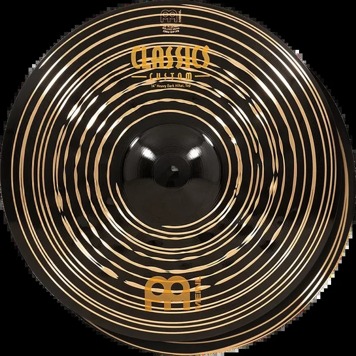 Meinl CC14HDAH 14 ” Classics Custom Dark Heavy Hi-Hat Pair Cymbals