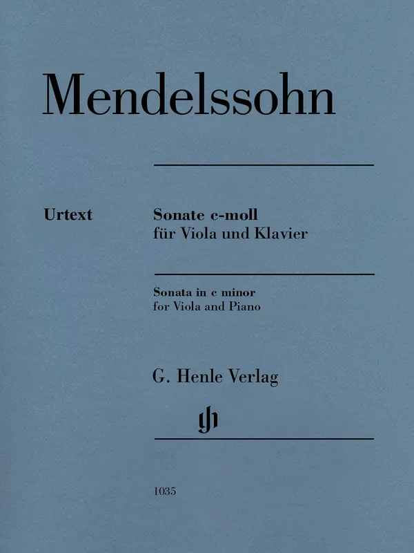Mendelssohn: Viola Sonata in C Minor
