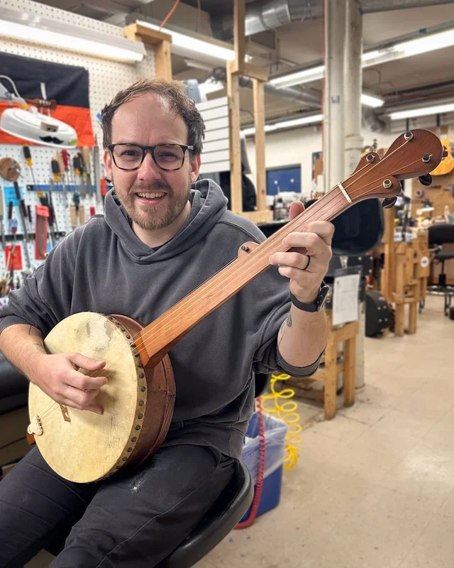Menzies Mike Seeger Grain Measure Tack Head Banjo (c.2003)