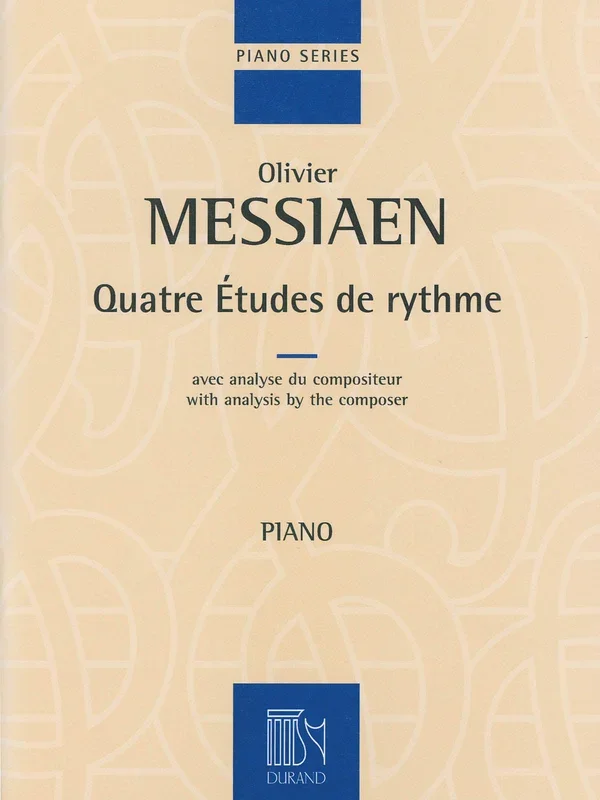 Messiaen: 4 Études de rythme