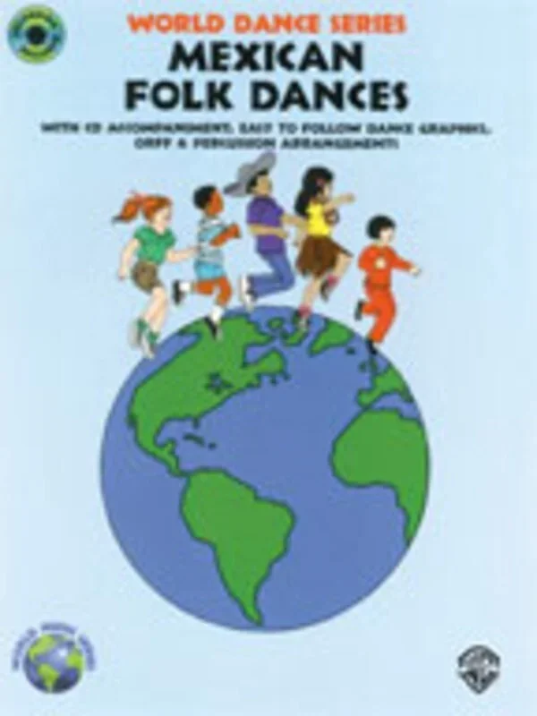 Mexican Folk Dances Book/CD World Dance Series