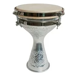 Mid-East DBAL 5″ x 8″ Tunable Aluminum Finger Doumbek