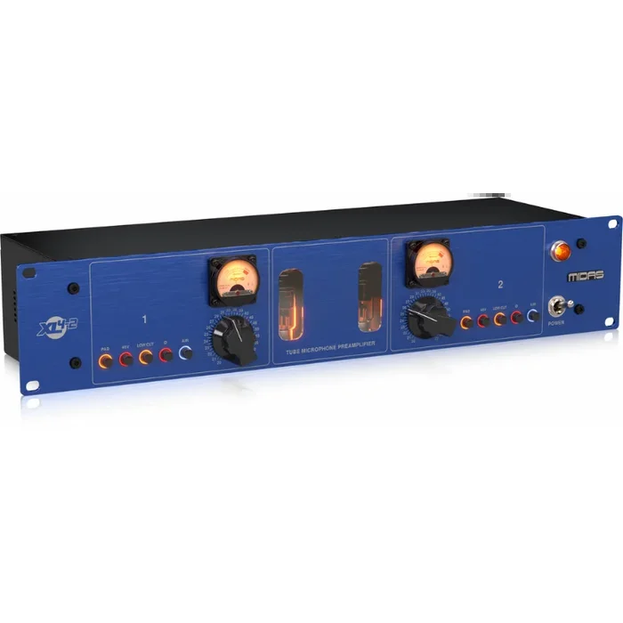 Midas 2-Channel Vacuum Tube Microphone Preamplifier Class-A Technology