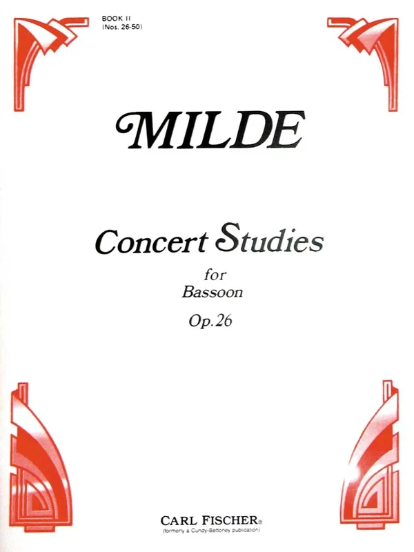 Milde: Concert Studies, Op. 26 – Book 2 (Nos. 26-50)