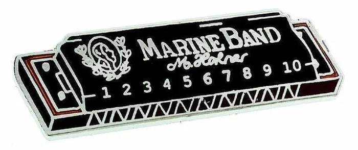 Mini Pin Harmonica 1896 M B