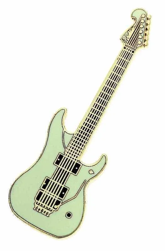 Mini Pin Washburn Nuno Guitar Cream
