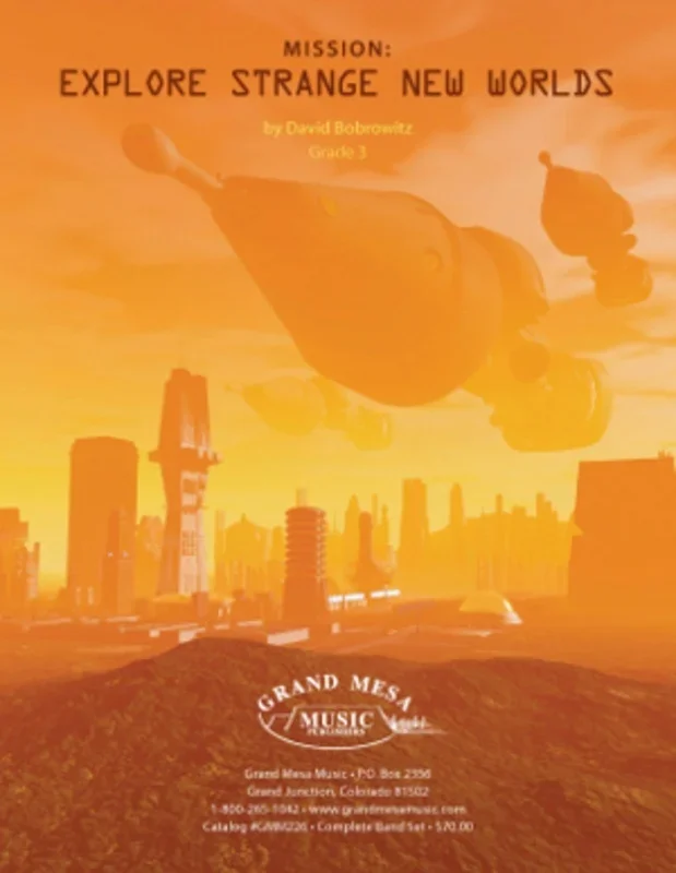 Mission Explore Strange New Worlds Cb3 Score/Parts