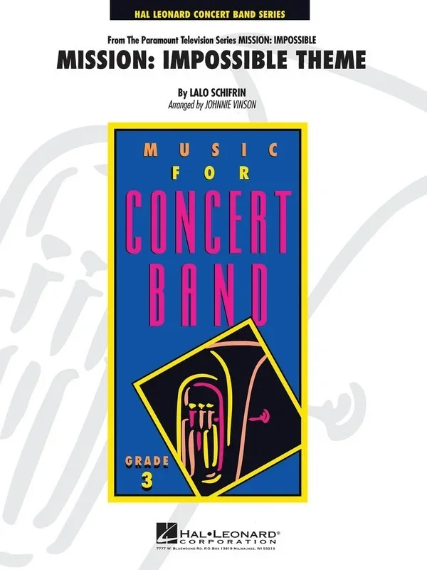 Mission Impossible Youth Band3 (Pod) (Music Score/Parts)