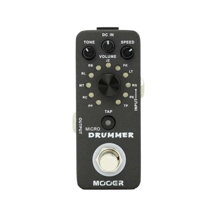Mooer Micro Drummer Mini Drum Machine Effects Pedal