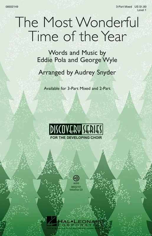 Most Wonderful Time Of The Year 3Pt Mixed (Octavo)