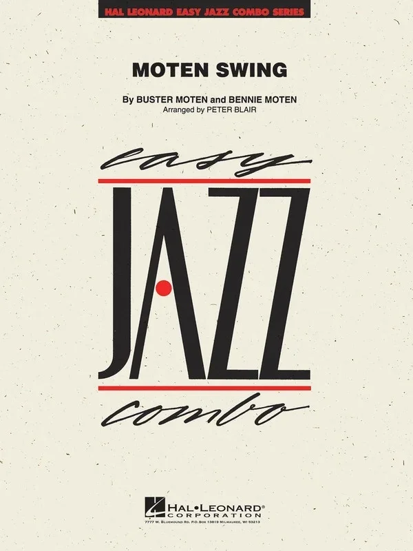 Moten Swing Easy Jazz Combo2 (Music Score/Parts)
