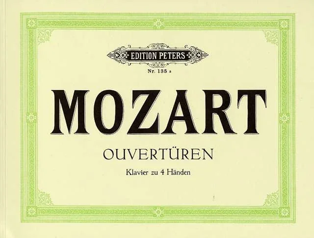 Mozart: 7 Overtures (arr. for piano 4-hands)