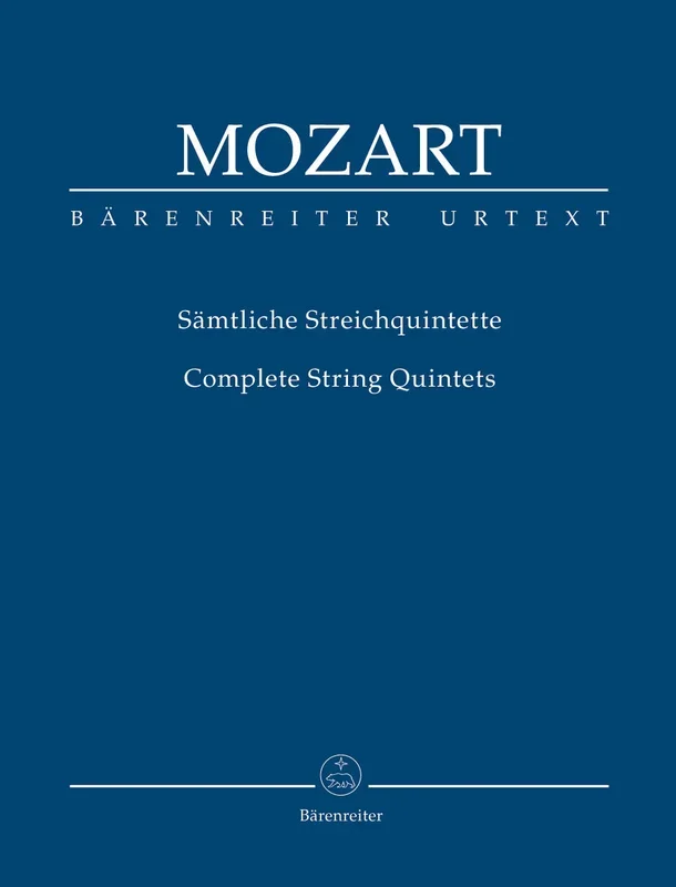 Mozart: Complete String Quintets – Study Score