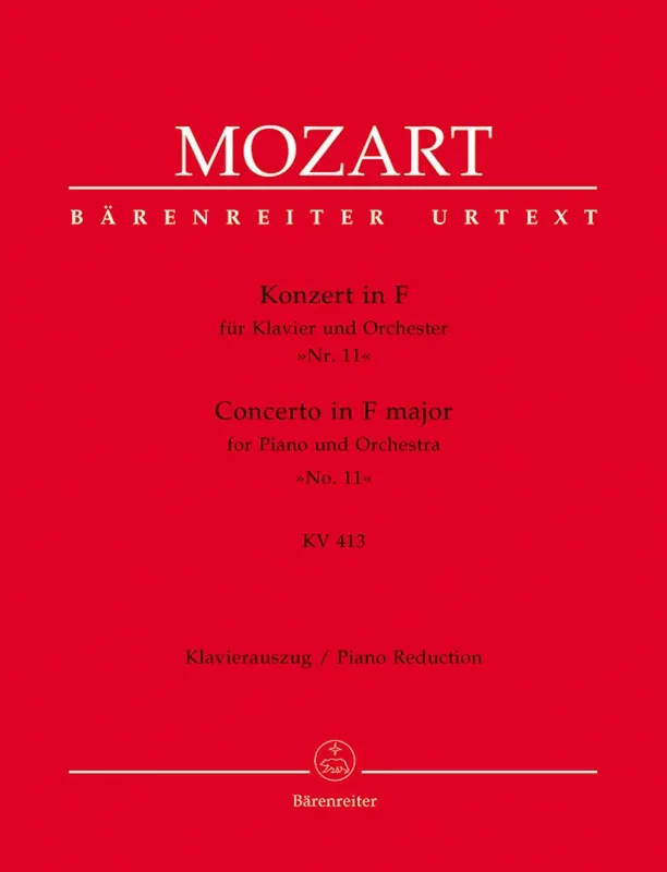 Mozart: Piano Concerto No 11 K413