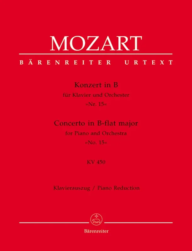 Mozart: Piano Concerto No. 15 in B-flat Major, K. 450