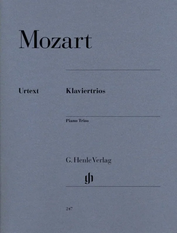 Mozart: Piano Trios Score & Parts