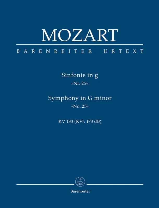 Mozart: Symphony No 25 in G Minor – Study Score
