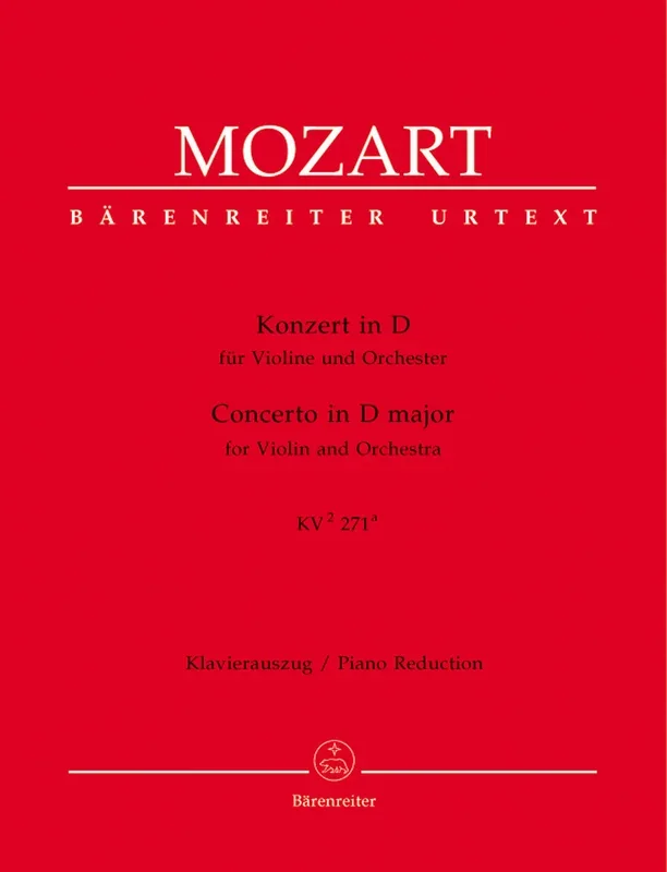 Mozart: Violin Concerto in D Major, K. 271a/271i